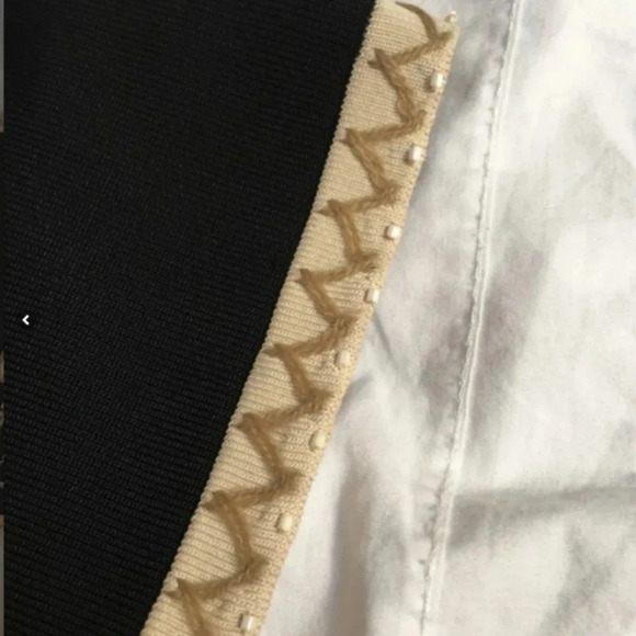 Skirt black wool XL Étincelle Paris - Picture 4 of 6